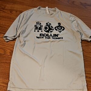 Dri Fit Disney Star Wars Gray Graphic Men's Shirt